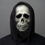 Skull Mask Spandex Veil for Halloween Costumes