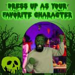 Dark Green Halloween Face Paint Kit with Tattoos