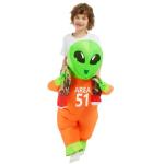 Kids Inflatable Alien Costume for Halloween Fun