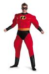 Deluxe Muscle Mr. Incredible Costume for Adults