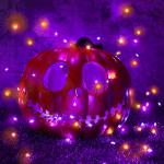 Lomotech 100 LED Halloween Solar Twinkle Lights