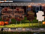 Scary Zombie Vampire Yard Signs - 3 Pack