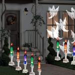 Lighted Skeleton Hands Candle Holders - 5 Pack
