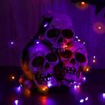 Lomotech 100 LED Halloween Solar Twinkle Lights