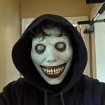 Creepy Latex Halloween Smiling Horror Mask