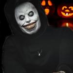 Creepy Latex Halloween Smiling Horror Mask