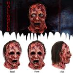 Creepy Bloody Horror Mask for Halloween Parties