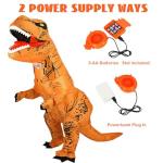 Kids Inflatable T-Rex Dinosaur Costume for Halloween