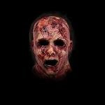Creepy Bloody Horror Mask for Halloween Parties