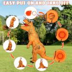 Kids Inflatable T-Rex Dinosaur Costume for Halloween