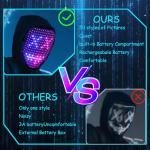 Light-Up Gesture Sensing Halloween LED Mask