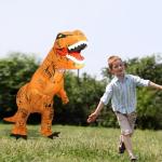 Kids Inflatable T-Rex Dinosaur Costume for Halloween
