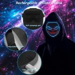Light-Up Gesture Sensing Halloween LED Mask