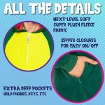 Slim Fit Animal Halloween Onesie for Adults
