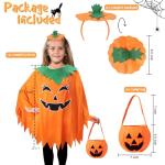 Glow in the Dark Pumpkin Costume for Kids