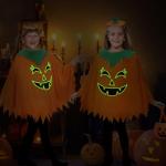 Glow in the Dark Pumpkin Costume for Kids