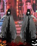 Adult Grim Reaper Costume with Scythe and Mask