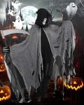 Adult Grim Reaper Costume with Scythe and Mask