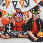 24 Sets DIY Halloween Masks Craft Kits for Kids