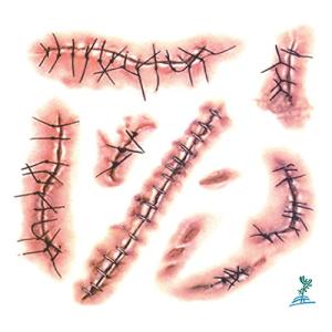 Realistic Waterproof Halloween Face and Body Tattoos