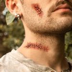 Realistic Waterproof Halloween Face and Body Tattoos