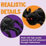 6.5ft Scary Giant Spider Halloween Decorations