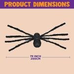 6.5ft Scary Giant Spider Halloween Decorations