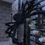 6.5ft Scary Giant Spider Halloween Decorations