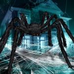 6.5ft Scary Giant Spider Halloween Decorations
