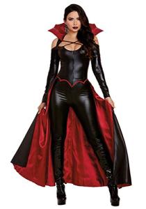 Princess of Darkness Adult Costume - Black/Red