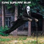 7.5Ft Flying Ghost Scarecrow Outdoor Decoration