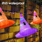 Lighted Witch Hats with Remote Control - 8 Pack
