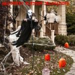 7.5Ft Flying Ghost Scarecrow Outdoor Decoration
