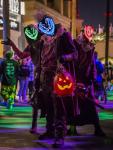 Glow-in-the-Dark Halloween LED Mask for All Ages