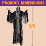 59” Animated Hanging Grim Reaper with Sound