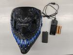 Glow-in-the-Dark Halloween LED Mask for All Ages