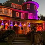 Lighted Witch Hats with Remote Control - 8 Pack