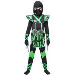 Kids Green Ninja Costume for Halloween Fun