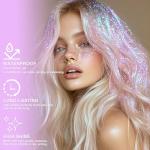 Waterproof Halloween Body Glitter Gel for Face & Hair