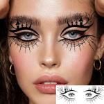 Halloween Temporary Eye Shadow Tattoo Stickers Set