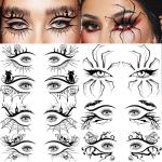 Halloween Temporary Eye Shadow Tattoo Stickers Set
