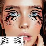 Halloween Temporary Eye Shadow Tattoo Stickers Set