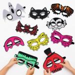 Halloween Felt Masks for Kids - 10 Fun Styles