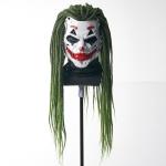 Futuristic Clown Mask with Braids for Cosplay