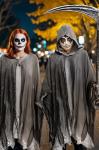 Grim Reaper Costume Hooded Cape for Adults