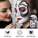 Washable Black Face Paint for Halloween Costume Fun