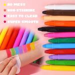 12 Color Face and Body Paint Sticks Kit