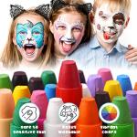 12 Color Face and Body Paint Sticks Kit