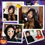 Black Cat Costume for Kids with Pink Ears