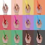 12 Color Face and Body Paint Sticks Kit